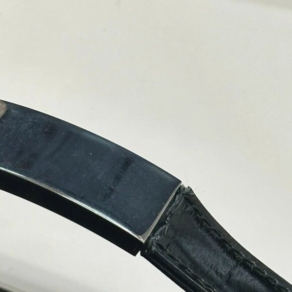 GUCCI Logo GG Pattern Hobo Shoulder Bag Nylon Leather Black SHW Italy - Picture 14 of 16